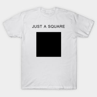 Just a Square (Black) T-Shirt